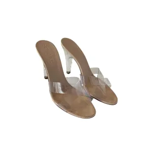 Chanel Clear Logo Heels