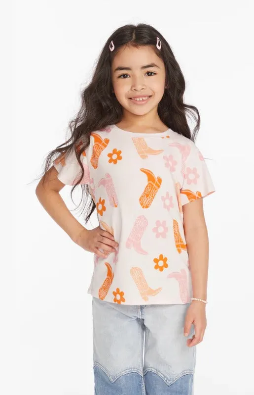 Charlie Tee Pinky Cowgirl Boots Shirt || Chaser