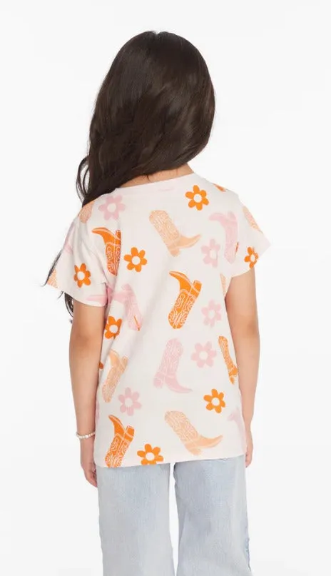 Charlie Tee Pinky Cowgirl Boots Shirt || Chaser