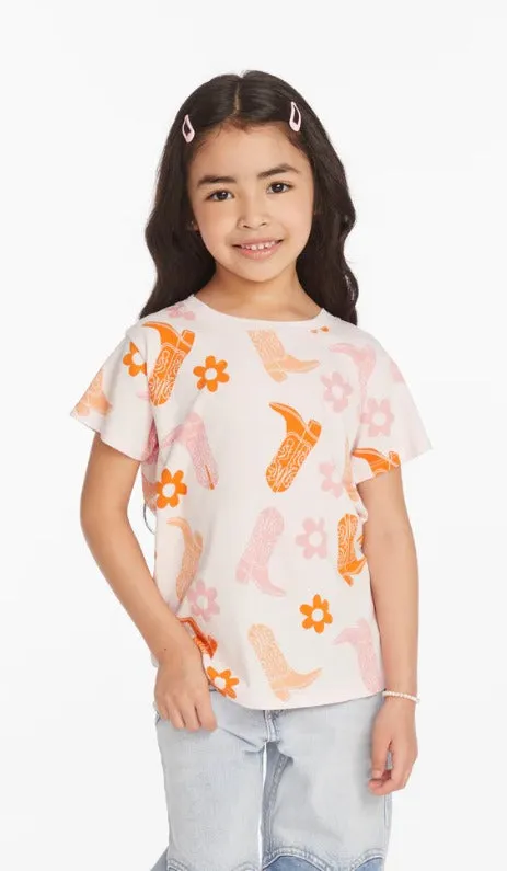 Charlie Tee Pinky Cowgirl Boots Shirt || Chaser