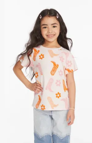Charlie Tee Pinky Cowgirl Boots Shirt || Chaser