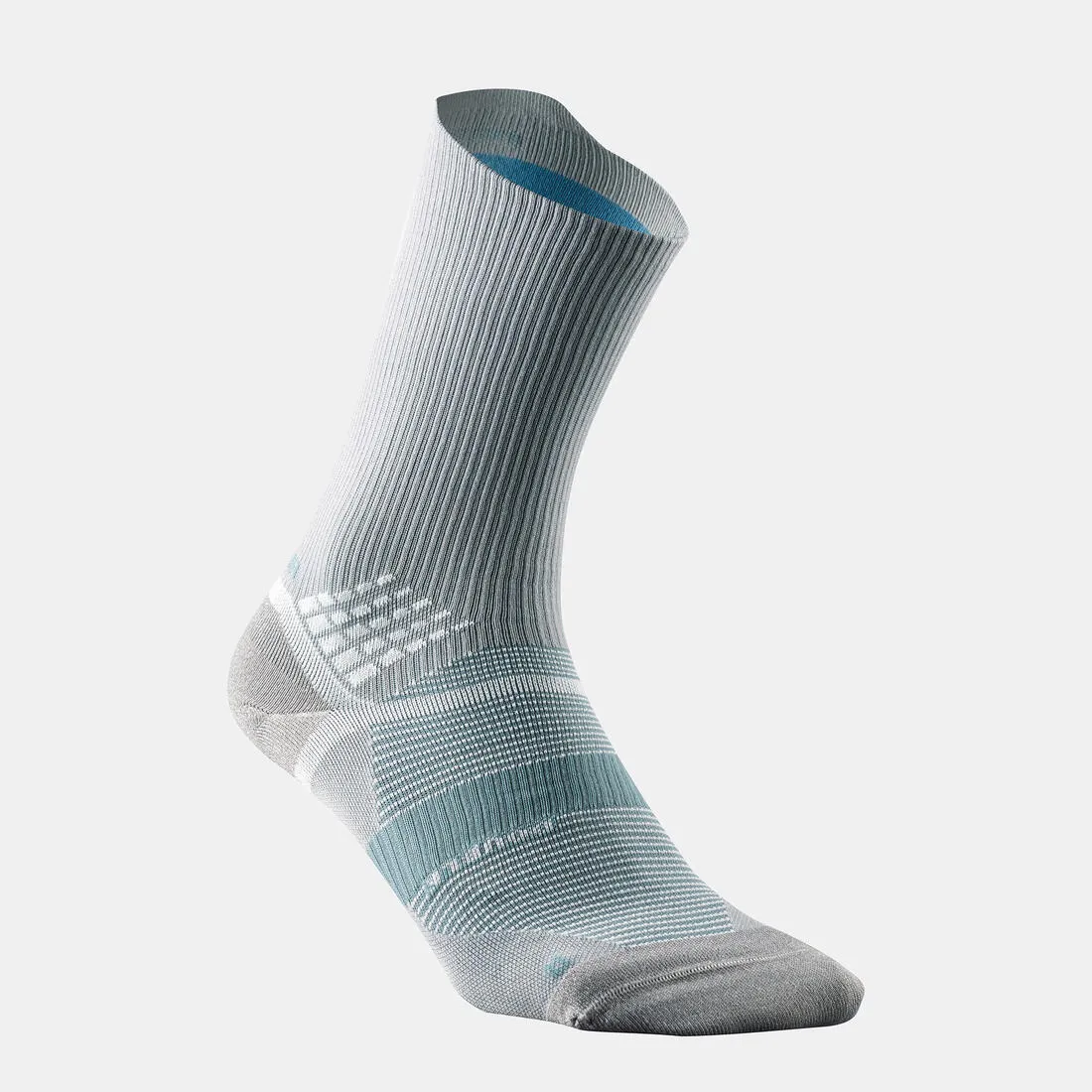 Chaussettes randonnée - Hike 520 Double High Grise x2 paires