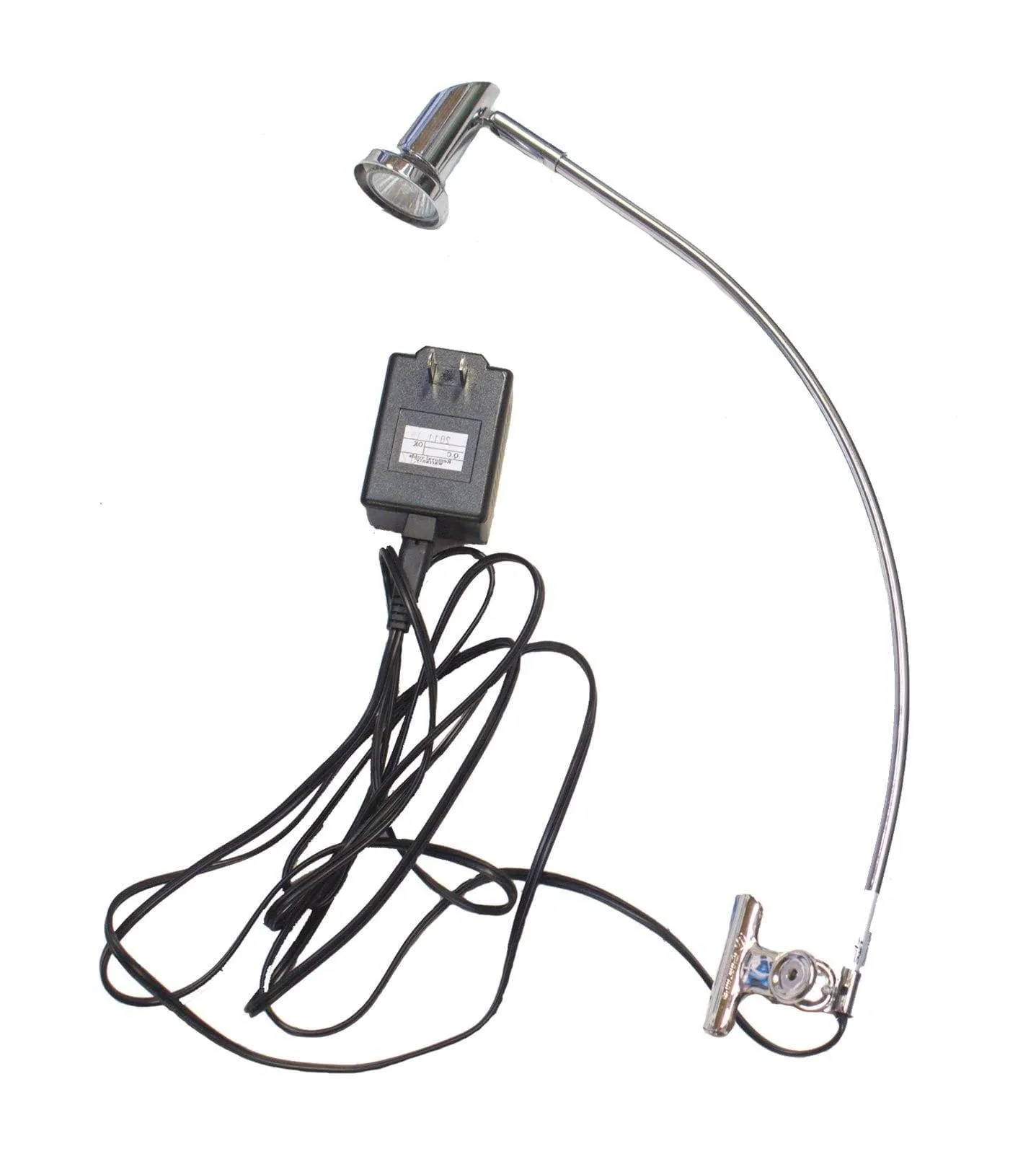Chrome Clamp Light
