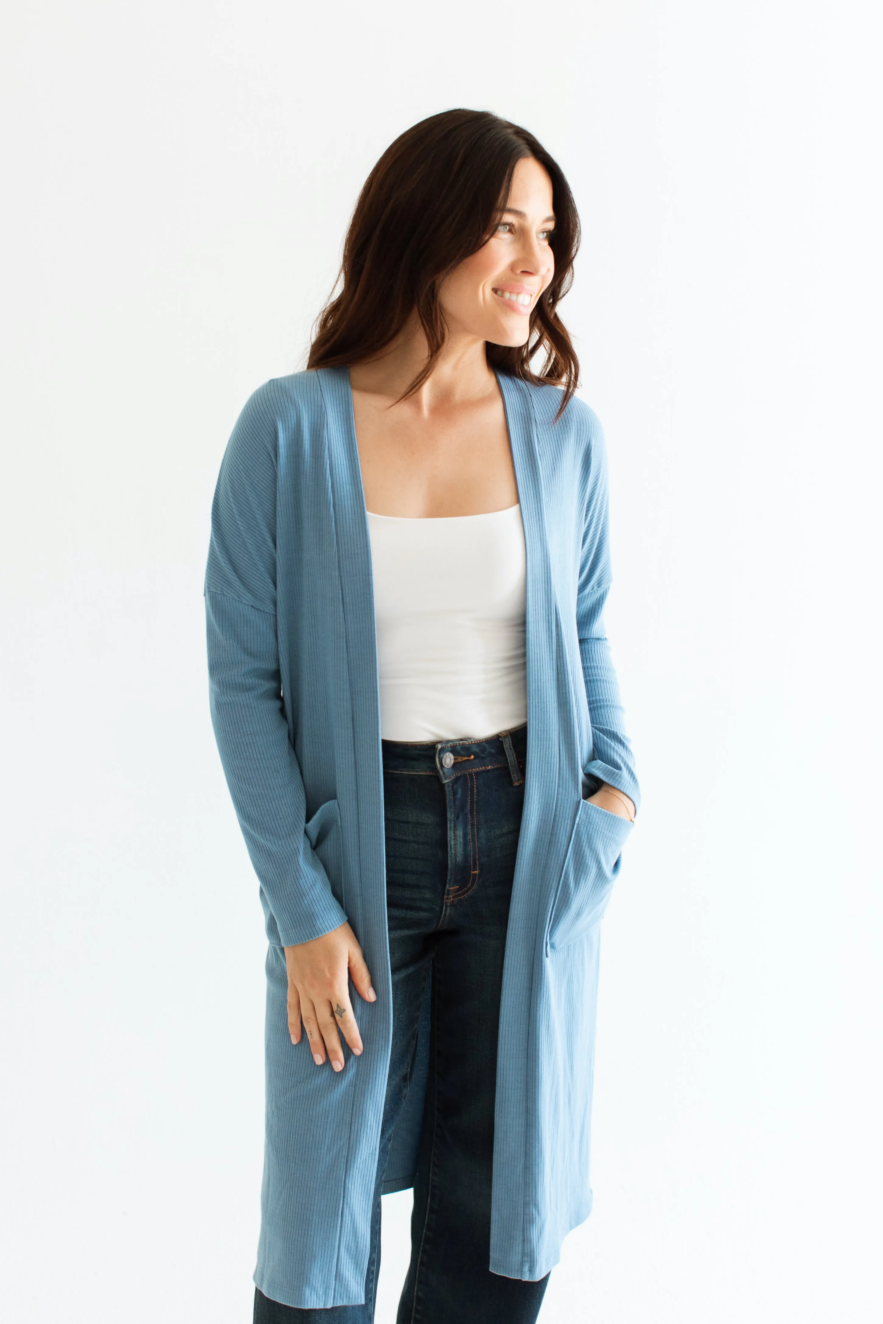 CJ's Favorite Ribbed Cardigan