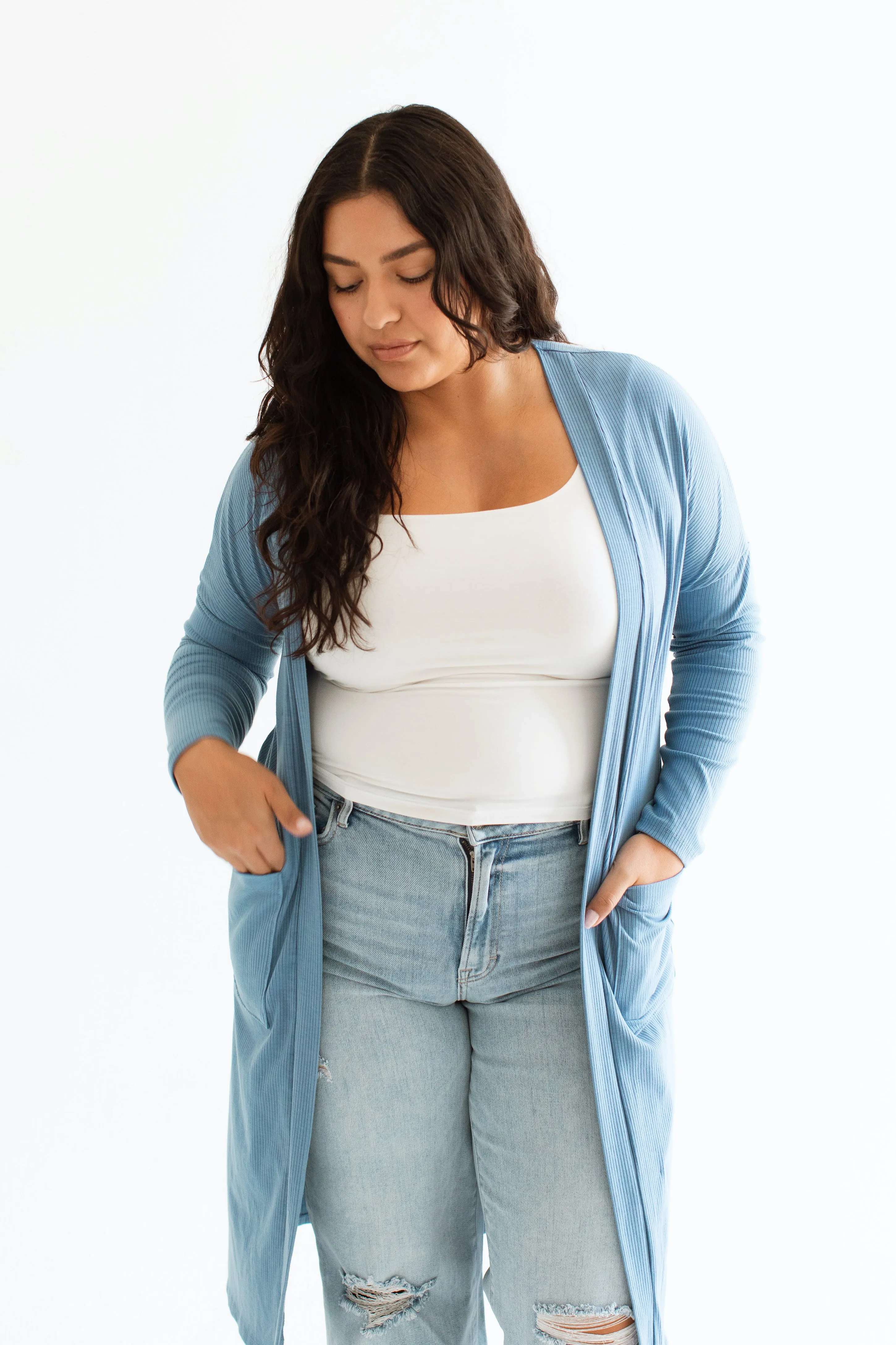 CJ's Favorite Ribbed Cardigan