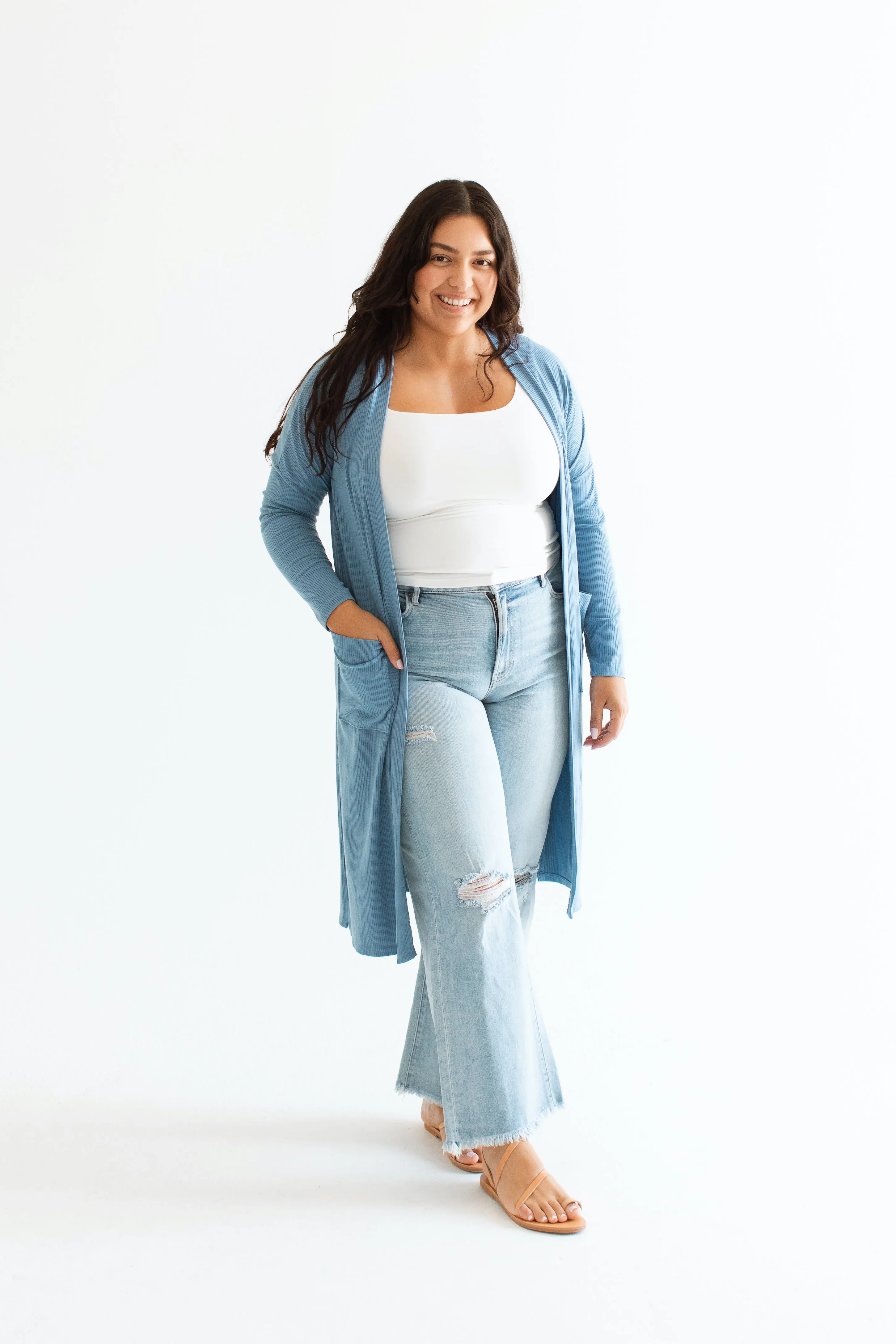 CJ's Favorite Ribbed Cardigan