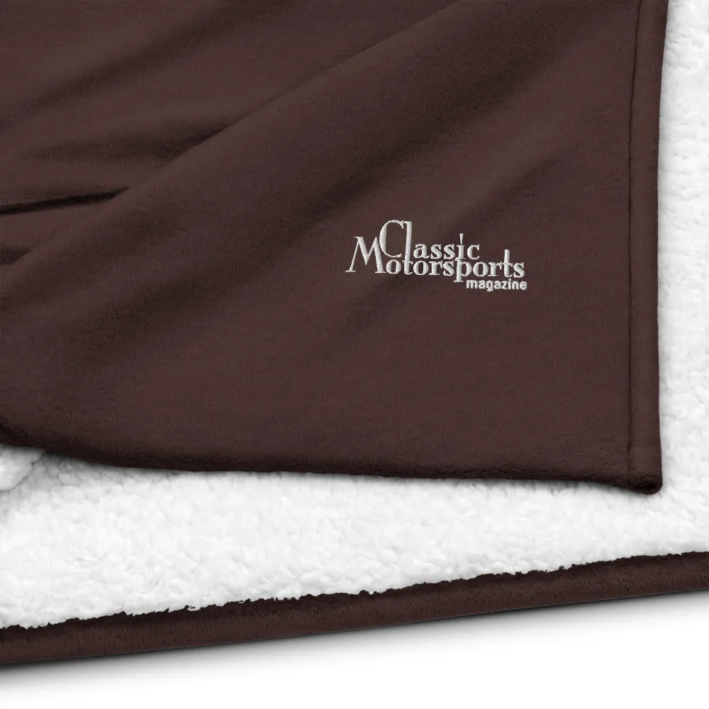 Classic Motorsports Premium Sherpa Blanket