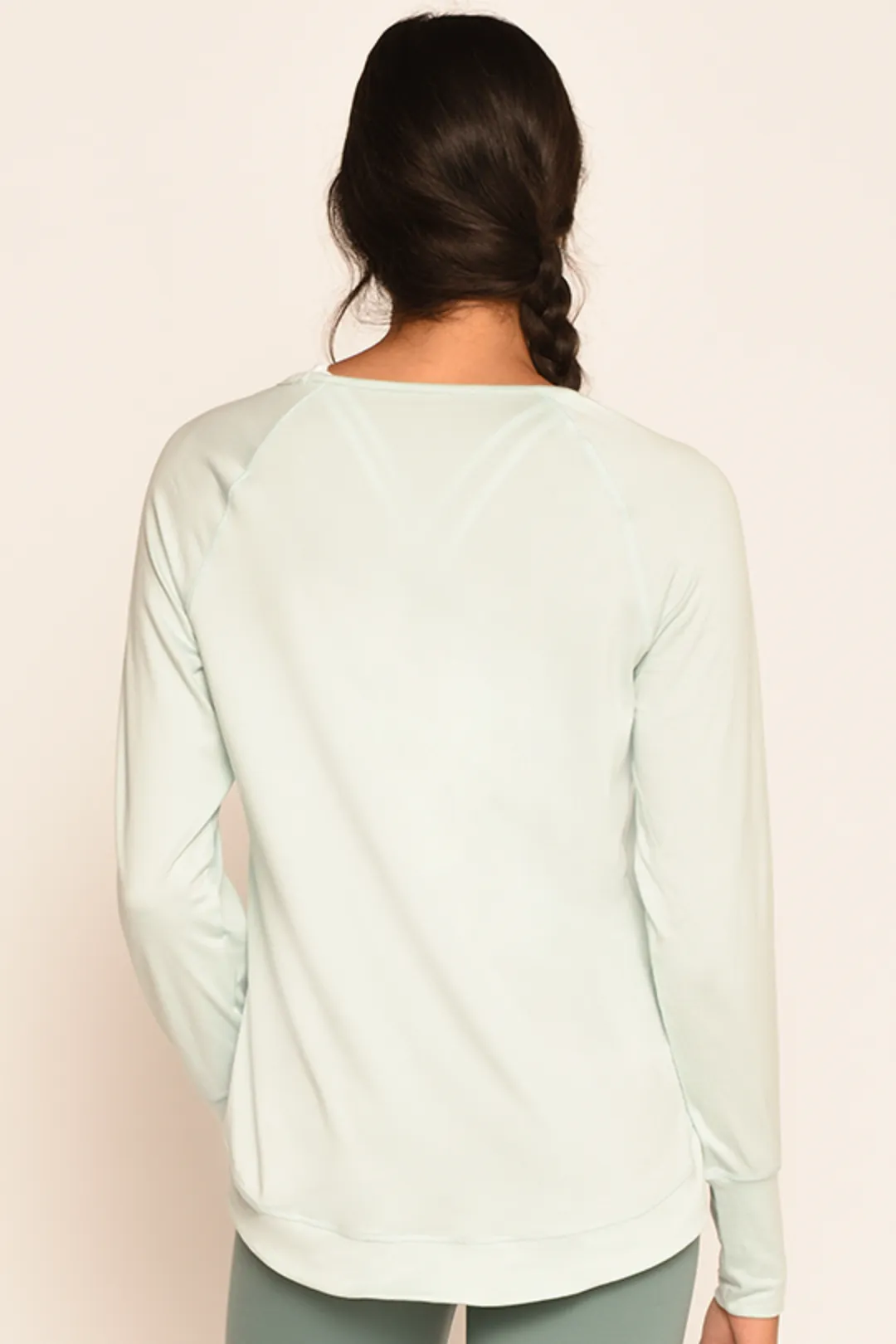 Cottony-soft Round Neck Workout Long Sleeves Shirt