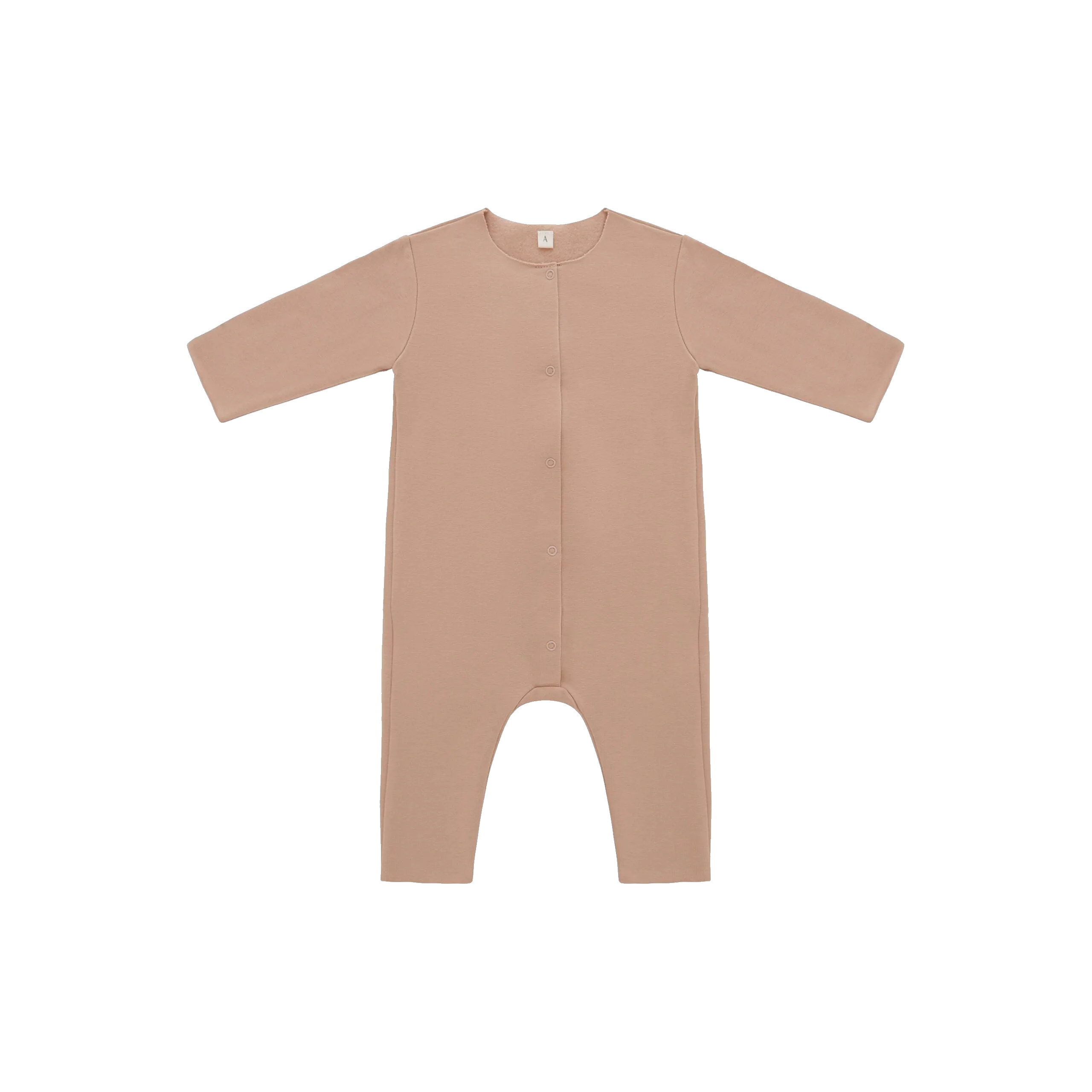 Coyle Organic Cotton Baby Romper (Biscuit)