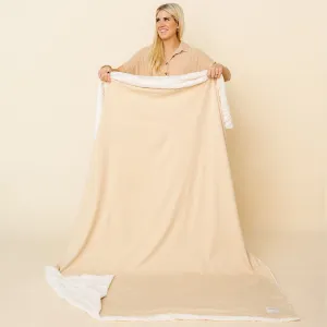 Cozy Blanket - Latte - Adult/Throw