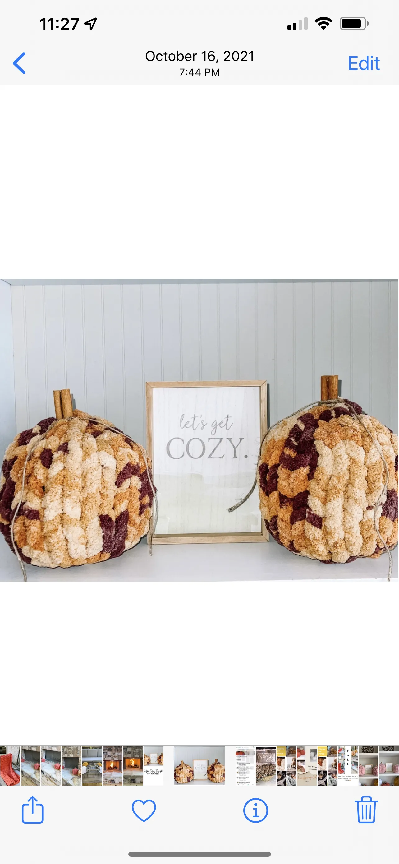 Cozy Bonfire Pumpkins
