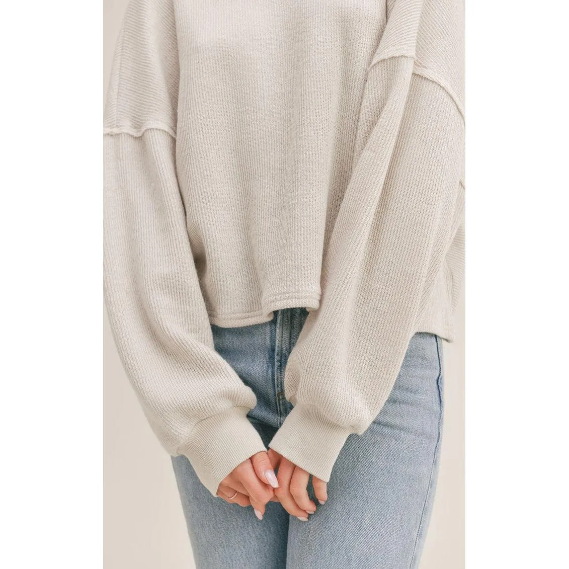 COZY COTTAGE BACK TWIST TOP