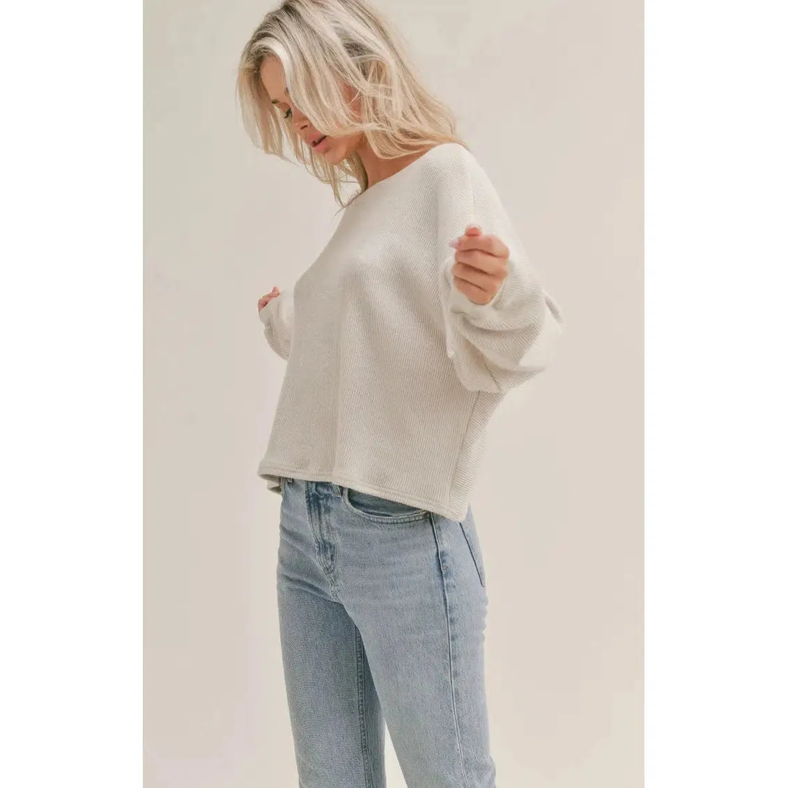 COZY COTTAGE BACK TWIST TOP