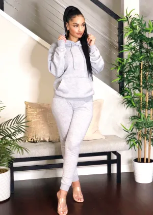 Cozy Hoodie (Heather Grey)