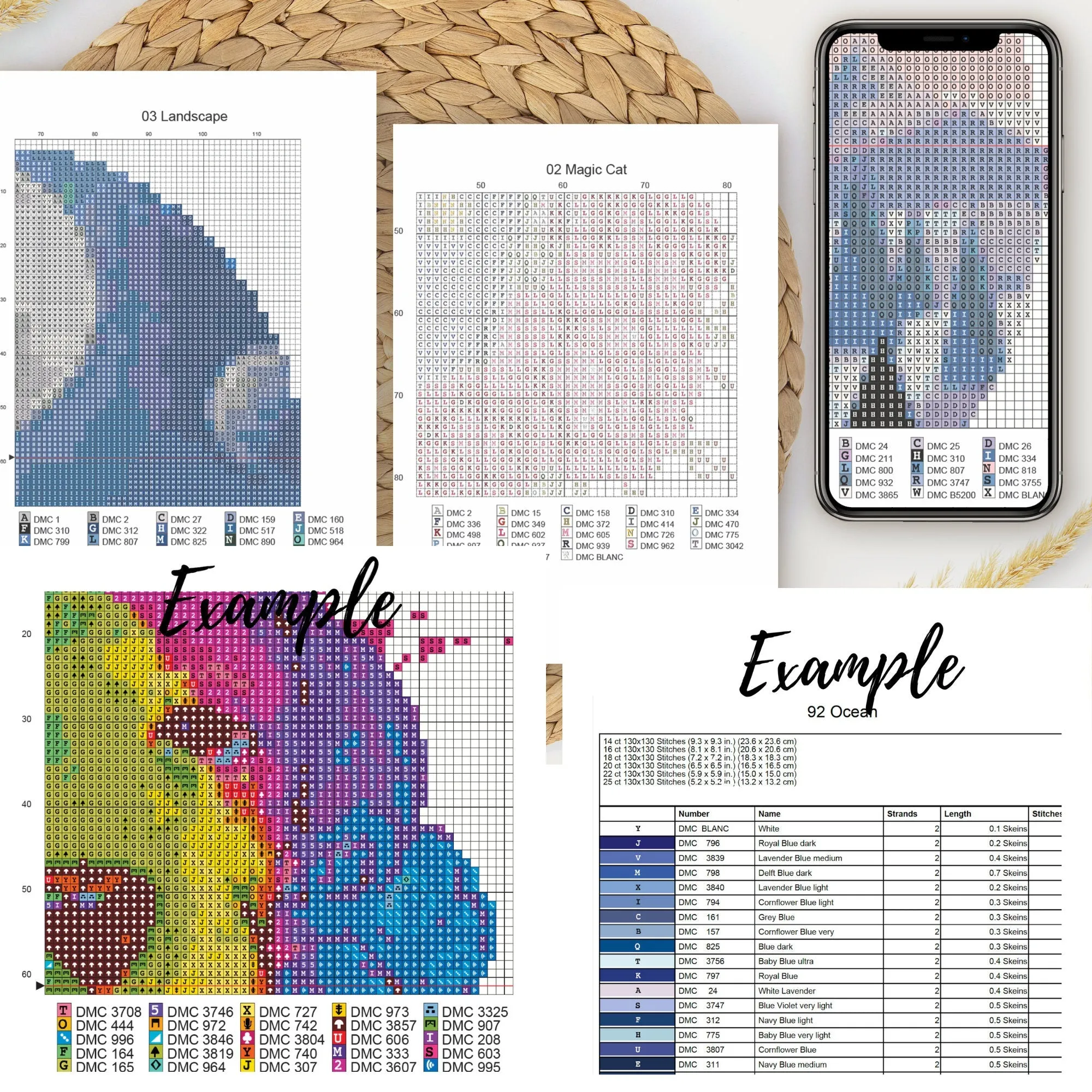 Cozy Set Cross Stitch Patterns