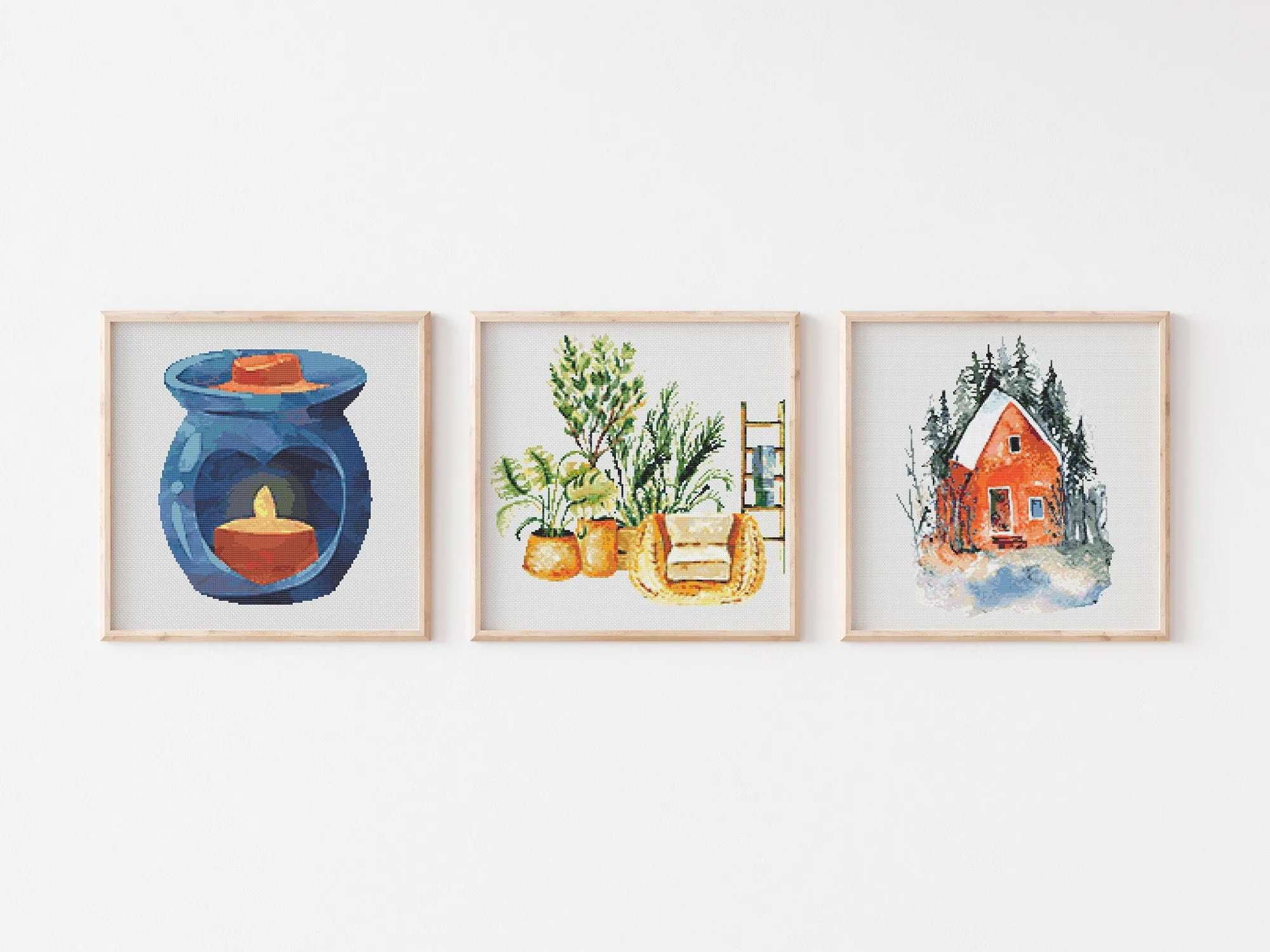 Cozy Set Cross Stitch Patterns
