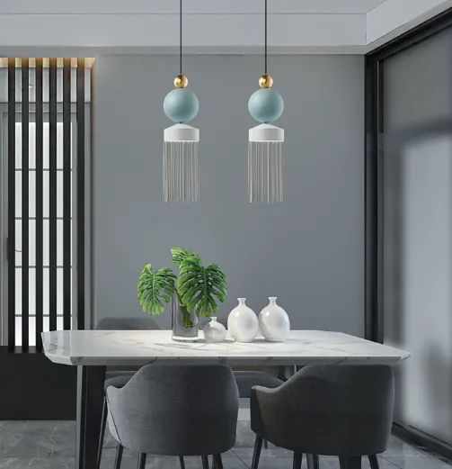 Creative Tassel Pendant Light