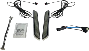 Custom Dynamics LED Front Fork Lightz™ Smoke/ Chrome