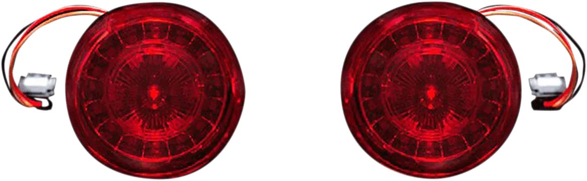 Custom Dynamics PB-RR-JAE Probeam Rear LED Turn Signal Inserts with Red Lenses