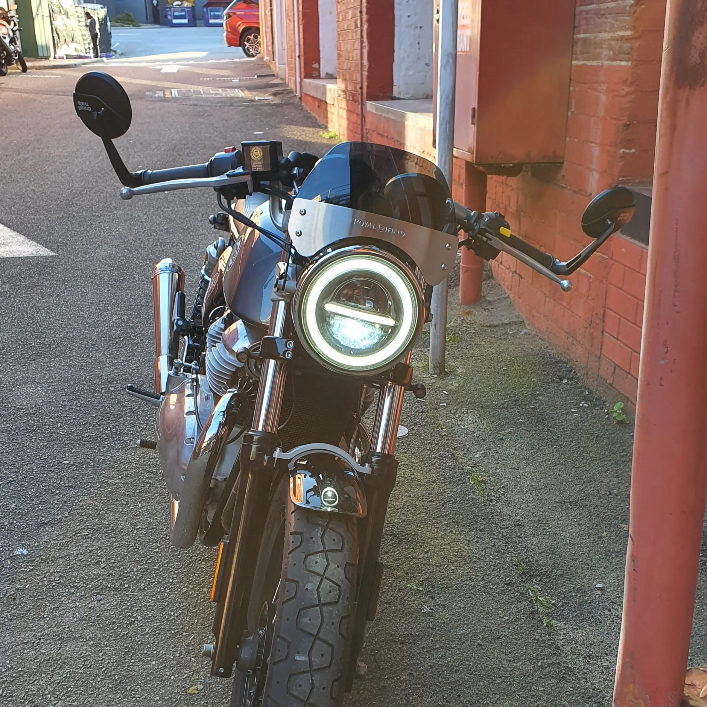 DAYMAKER LED headlight INSERT ENFIELD 650 TWIN