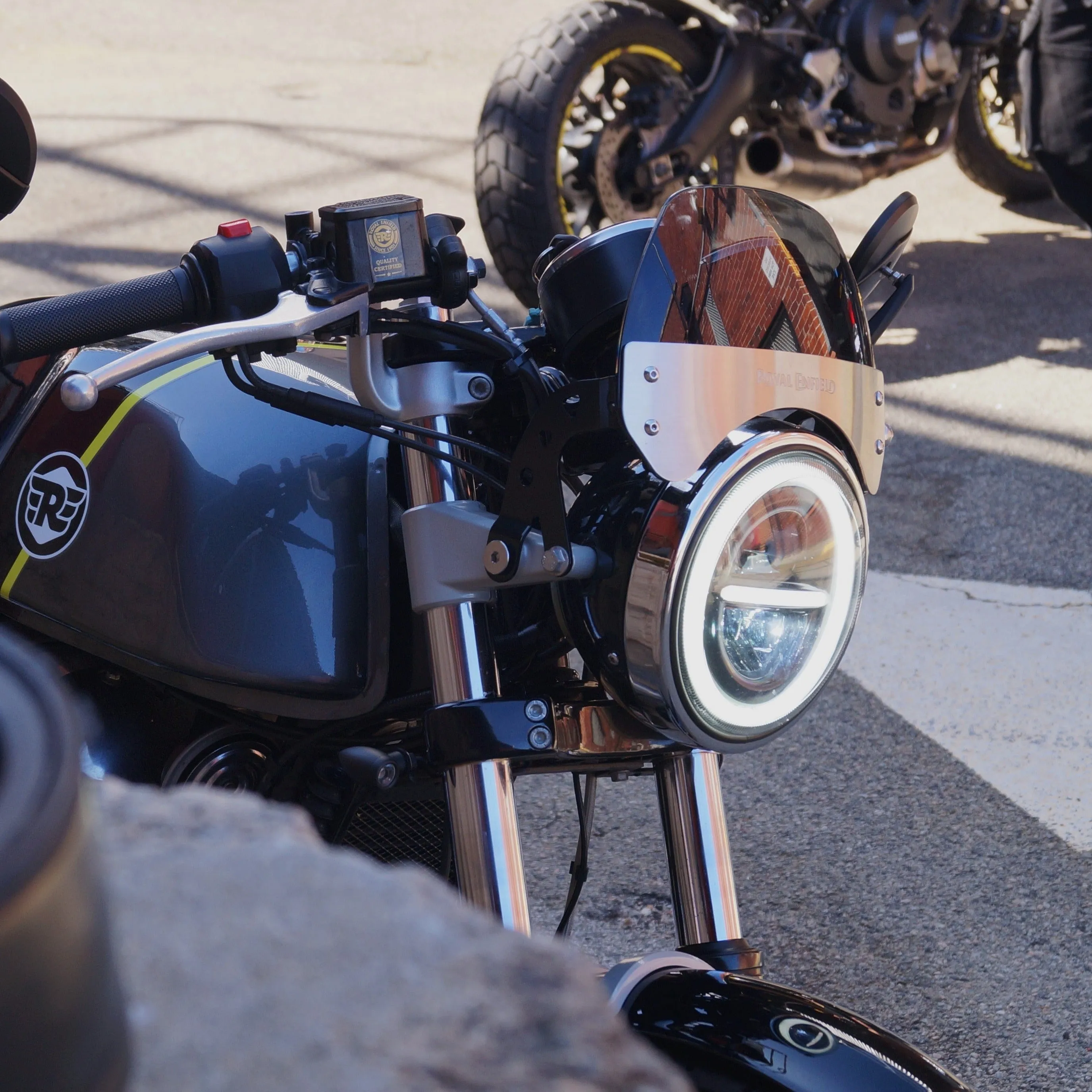 DAYMAKER LED headlight INSERT ENFIELD 650 TWIN