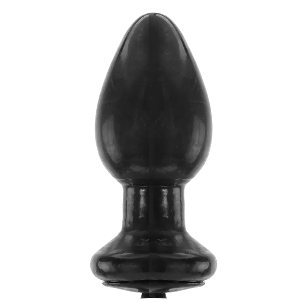 Deluxe Wonder Inflatable Butt Plug in Black