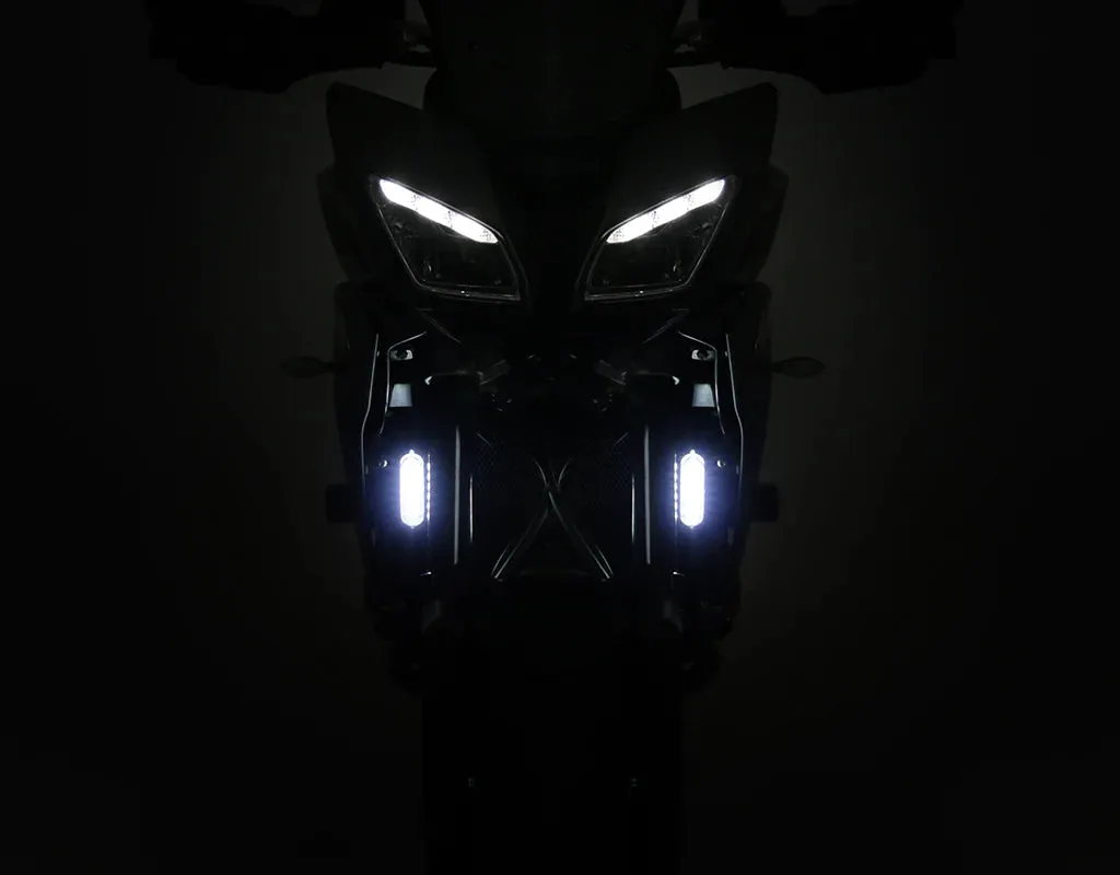 Denali DRL/B6 Offset Mount-White