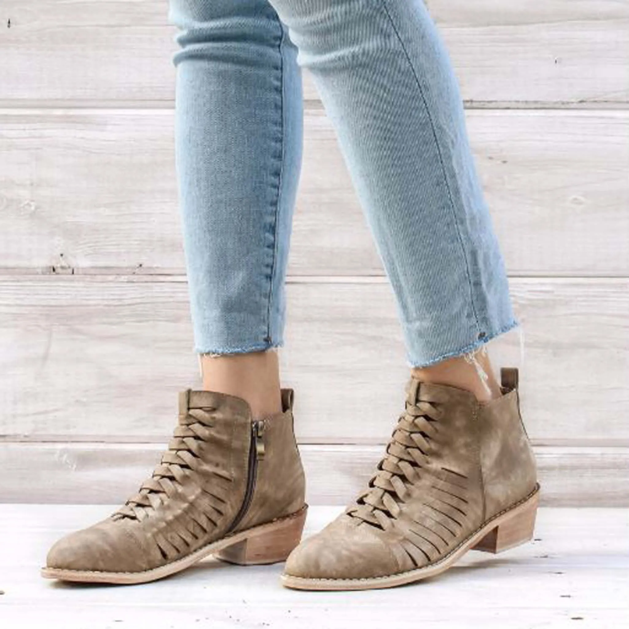 Denver Braided Booties