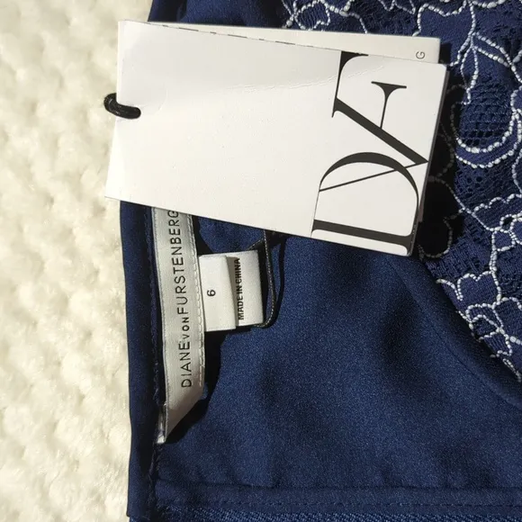 Diane Von Furstenberg Scotia Corded Lace Pencil Skirt