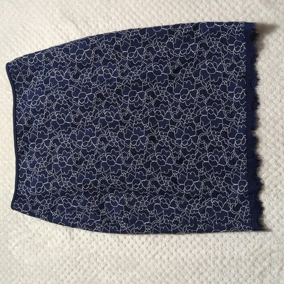 Diane Von Furstenberg Scotia Corded Lace Pencil Skirt