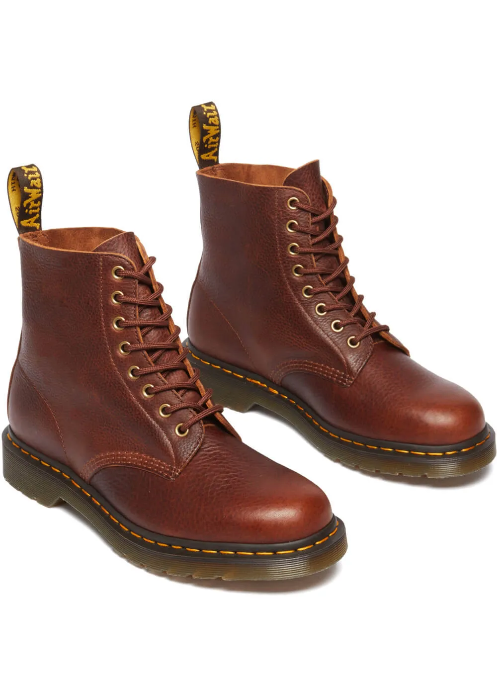 Dr. Martens 1460 Pascal Ambassador Soft Leather Boots Cashew Brown
