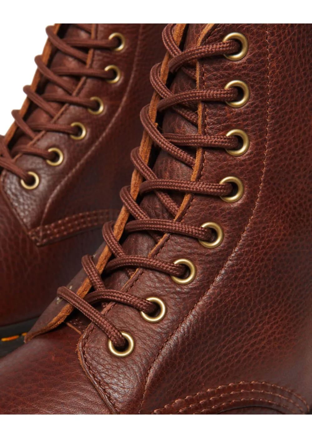 Dr. Martens 1460 Pascal Ambassador Soft Leather Boots Cashew Brown