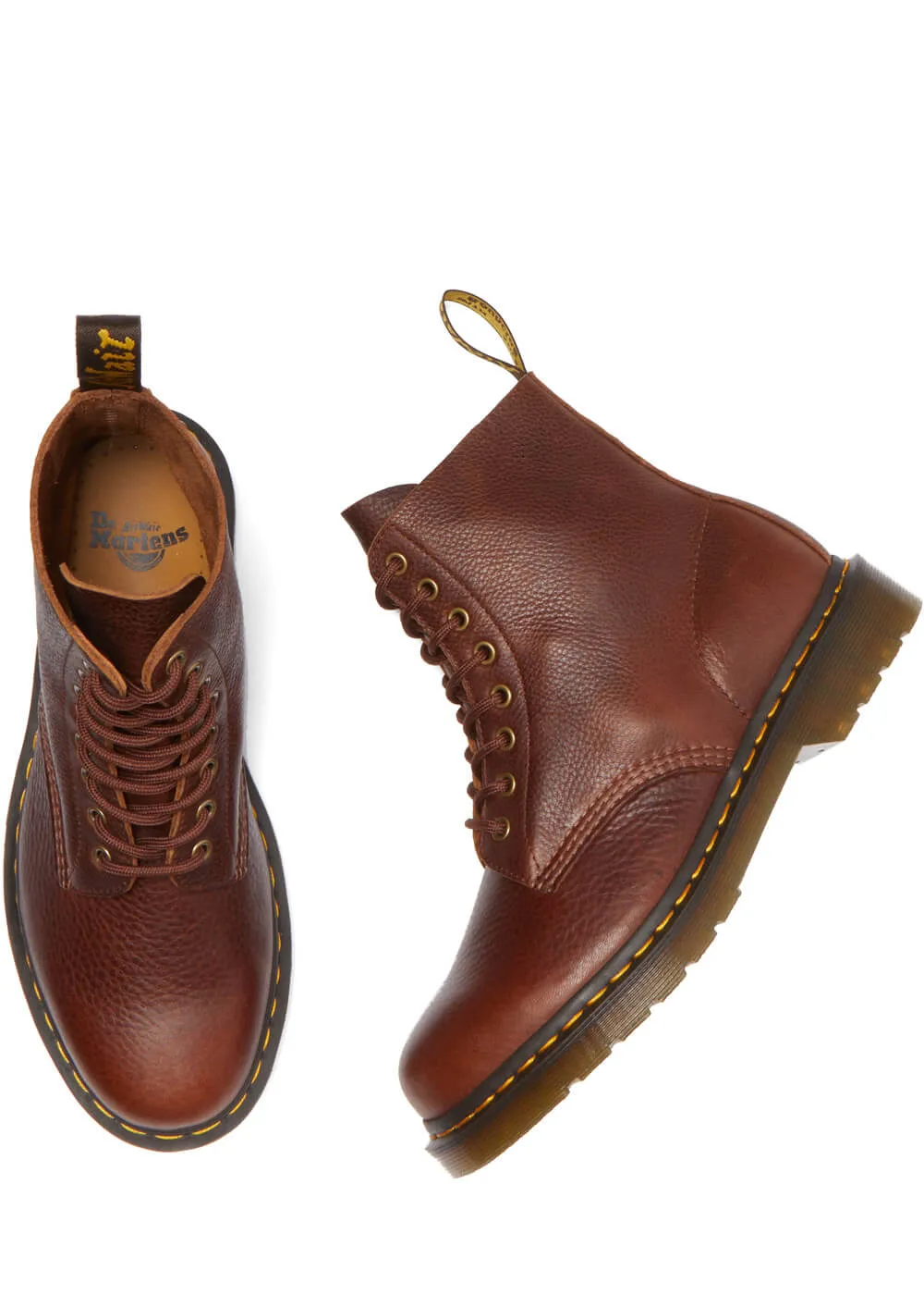 Dr. Martens 1460 Pascal Ambassador Soft Leather Boots Cashew Brown