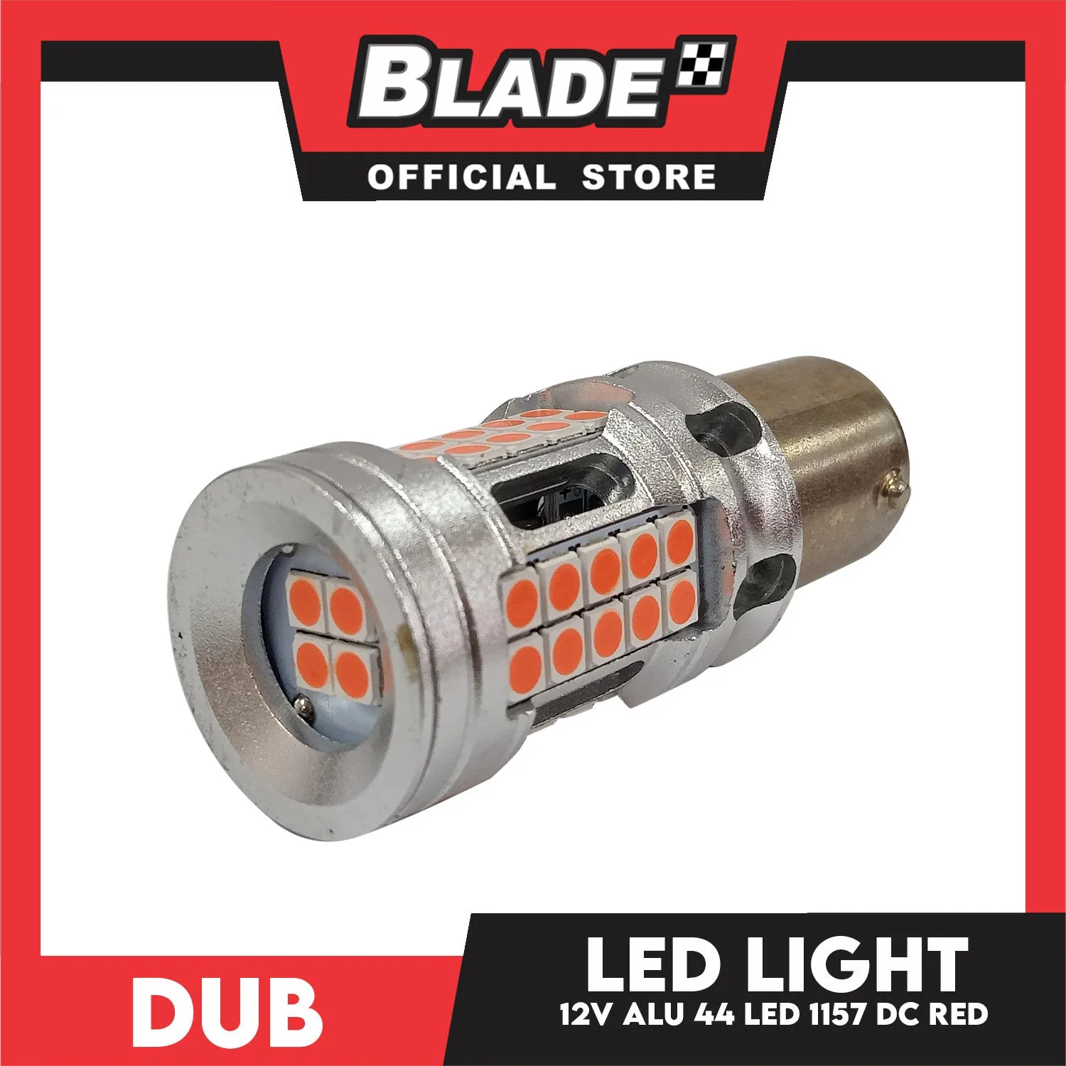 Dub Automotive Car LED 1157 ALU DC 12V 44-LED (Red)