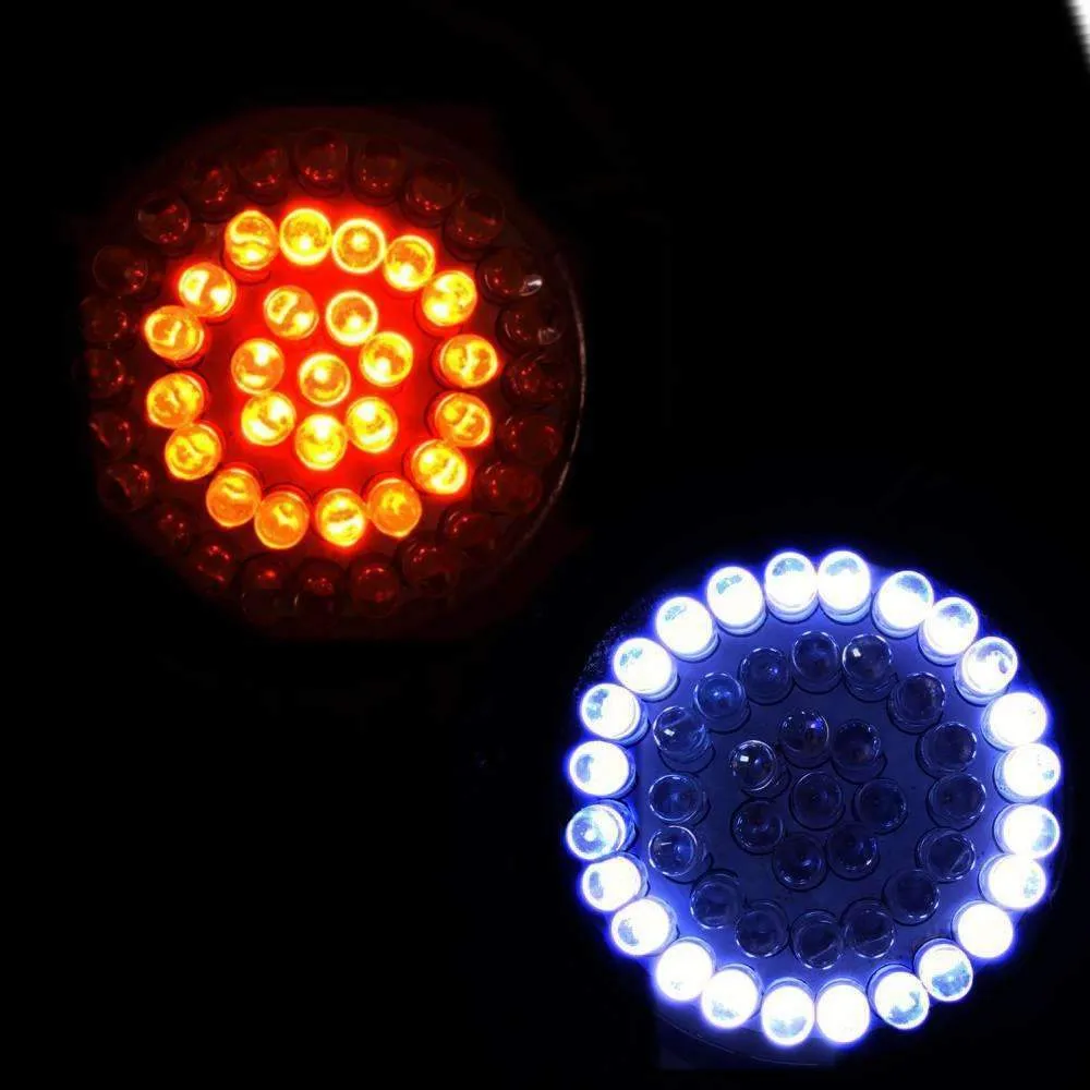 Eagle Lights 2” LED Turn Signal, Running and Brake Light Kit for Harley Davidson Motorcycles- Generation I / 1157 Front / 1157 Rear