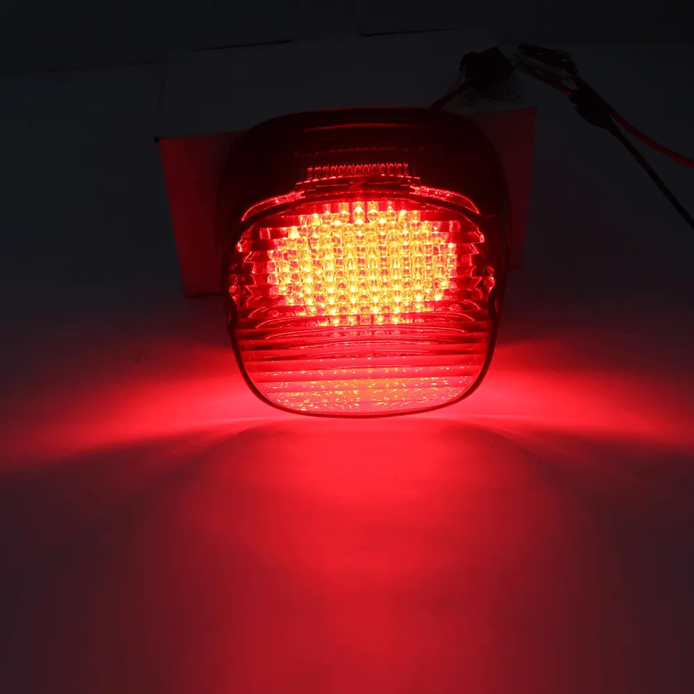 Eagle Lights Flashing Strobe Layback LED Tail Brake Light Kit for Harley Davidson 2021 - Current Low Rider Models
