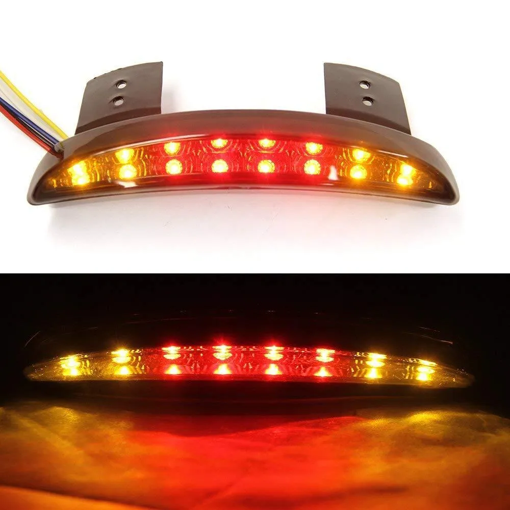 Eagle Lights LED Taillight Upgrade Kit w/ Integrated Turn Signal for Harley Davidson Sportsters Models with Chopped Fender