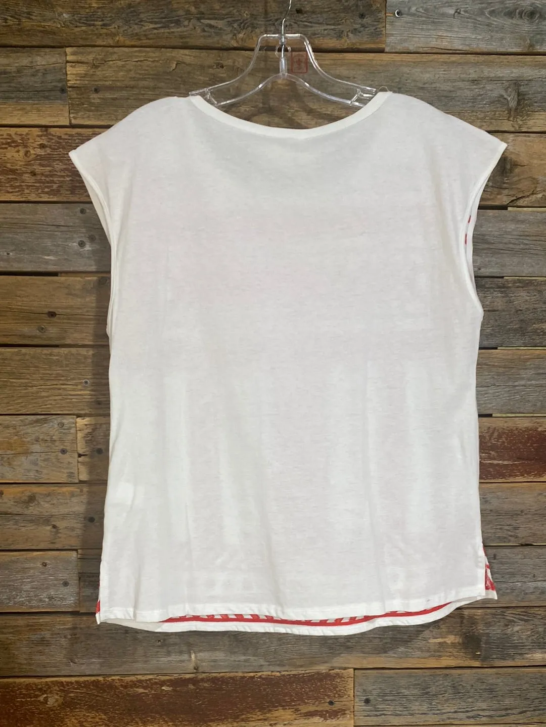 Embroidered Chic Knit Tank