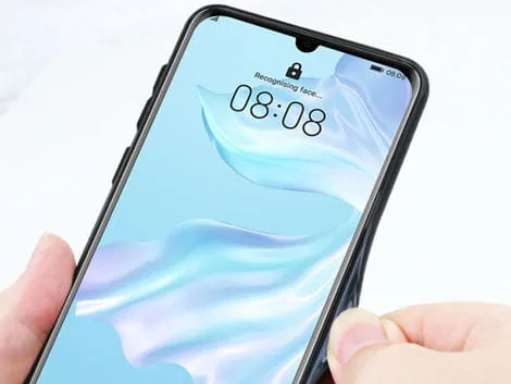 Etui Gradient Glass Case - Huawei P30 - Warm Sunset