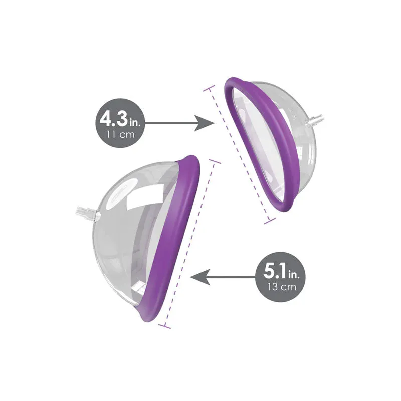 Fantasy For Her Vagina Rechargeable Pump Kit - Purple