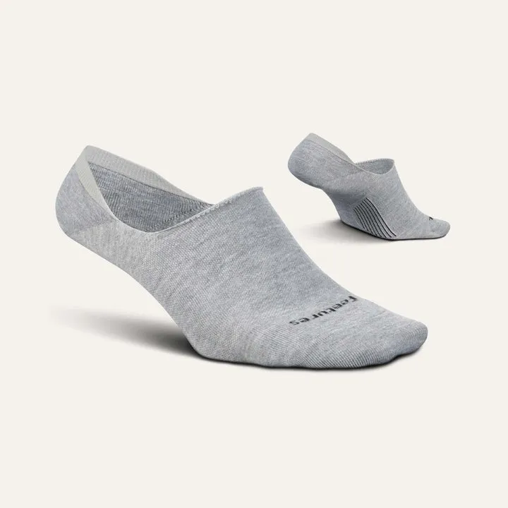 Feetures LW No Show Light Gray
