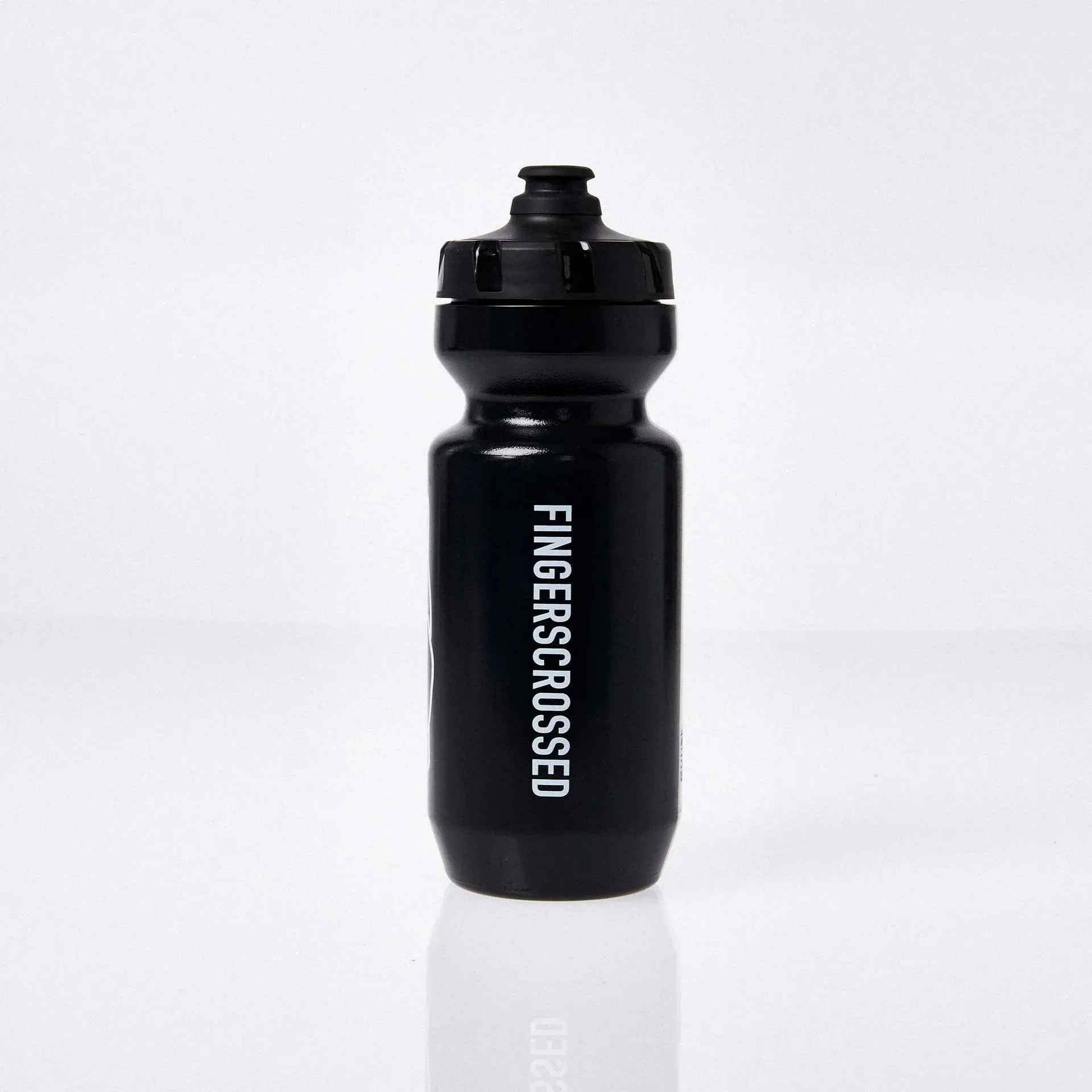 FINGERSCROSSED Water Bottle - Black