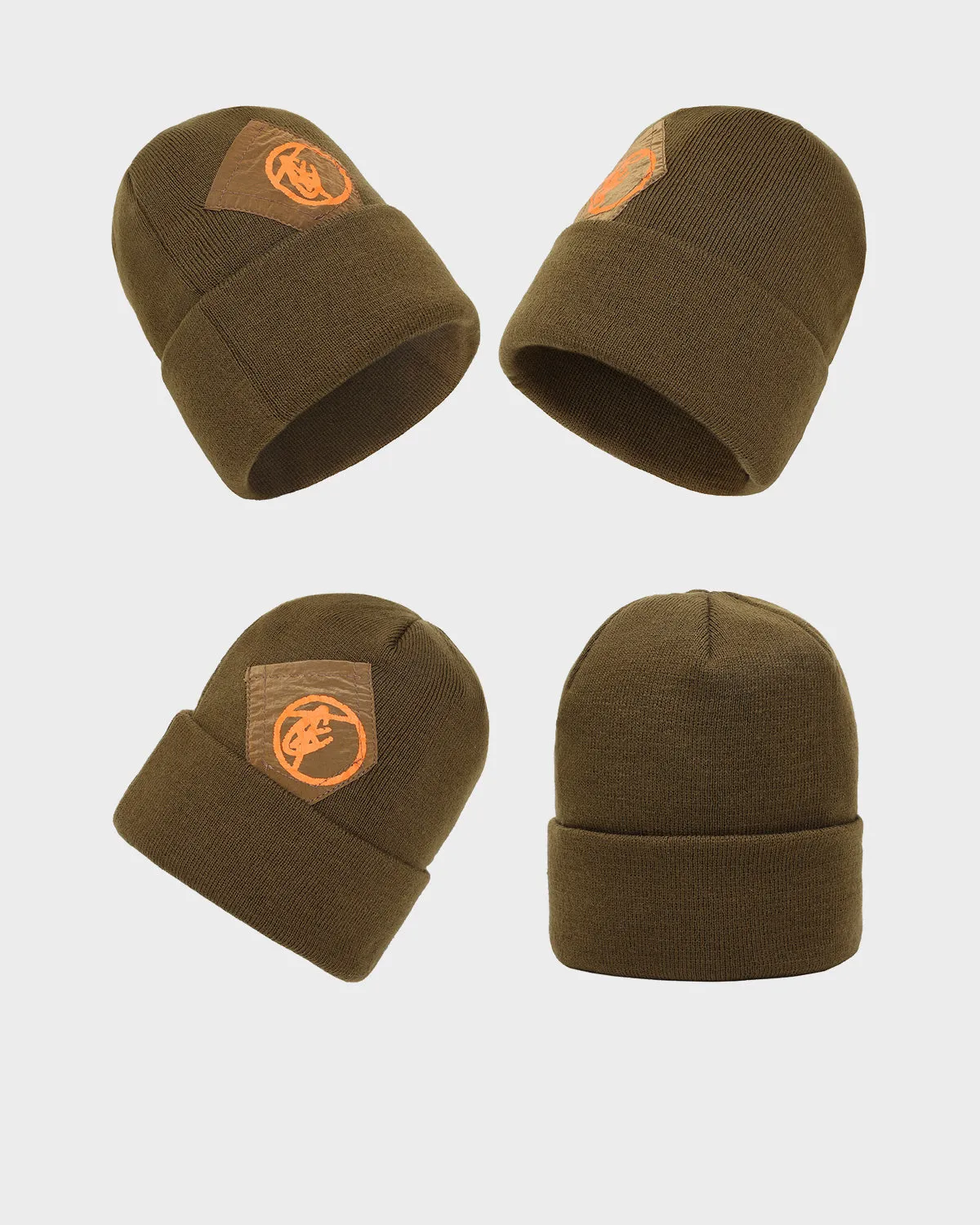 First Class Tracksuit & Beanie Scarf Set in Brown