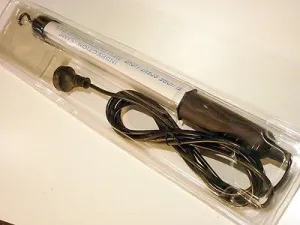 FLOURESCENT TUBE PORTABLE WORKLIGHT 240V- 8W- NEW.