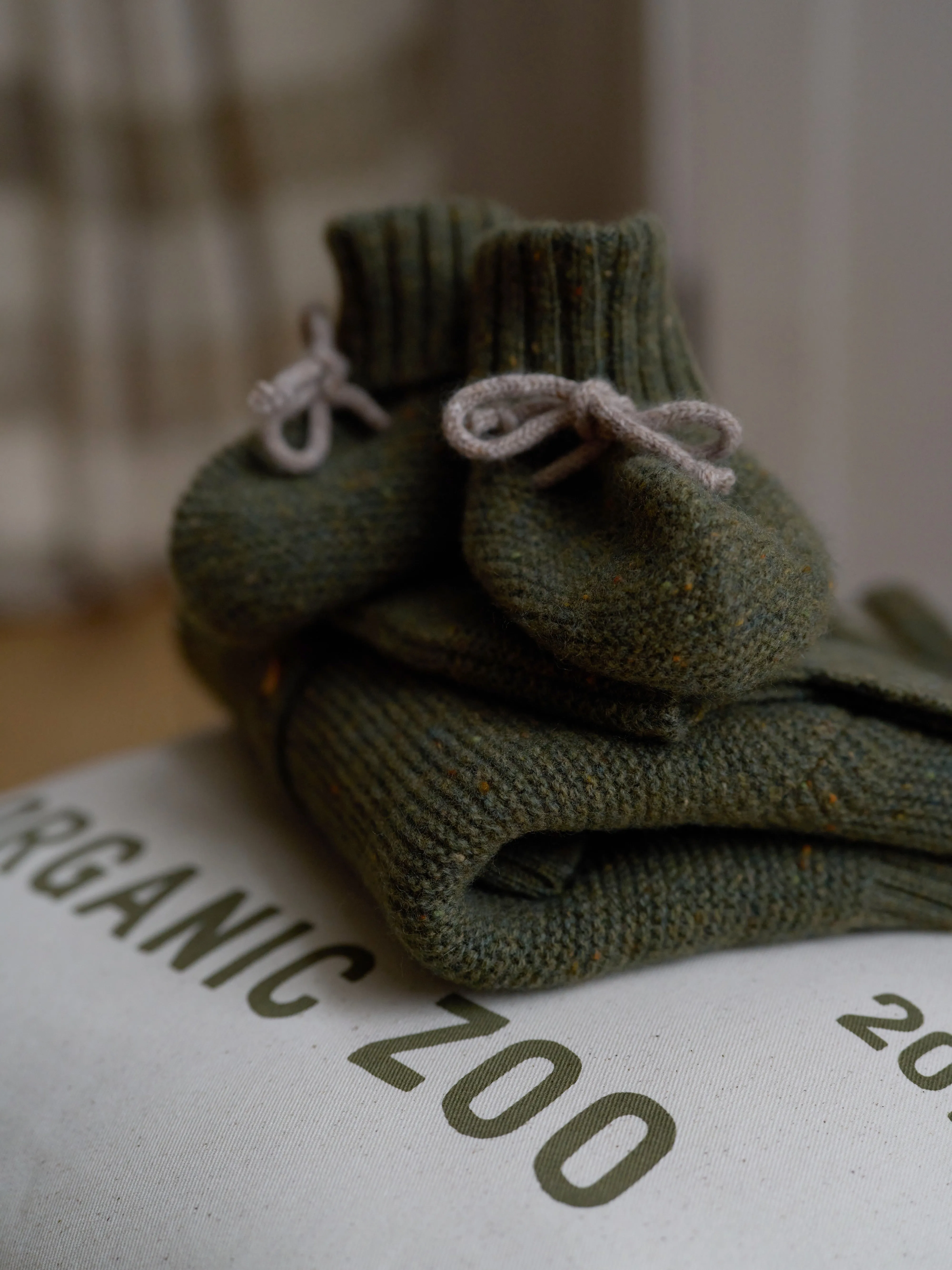Forest Wool Booties