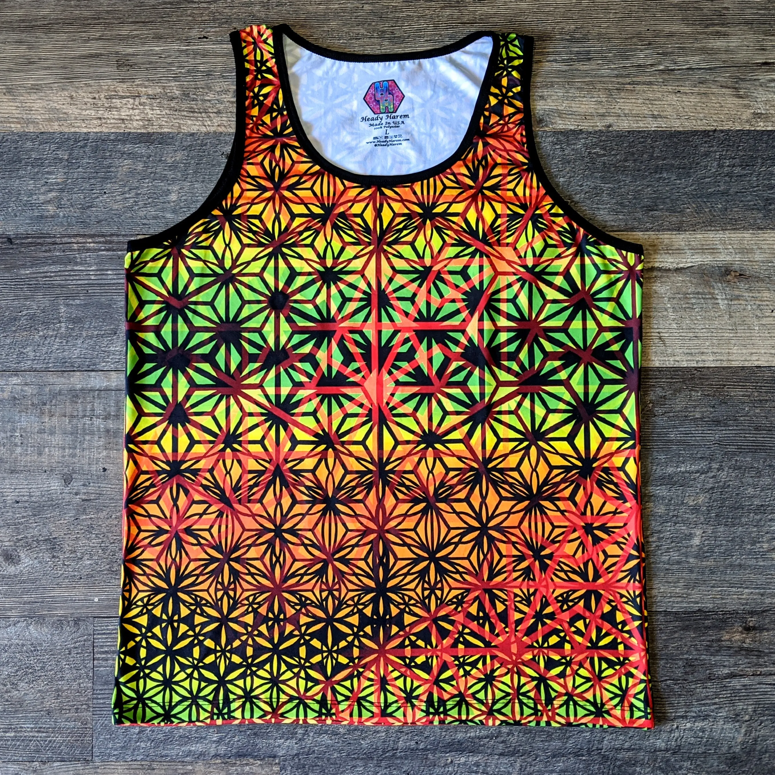 Fuego Fractals Tank Top