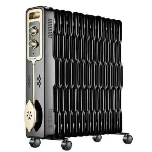 Goldair - 13 Fin Oil Radiator Heater - Black GOR-1313