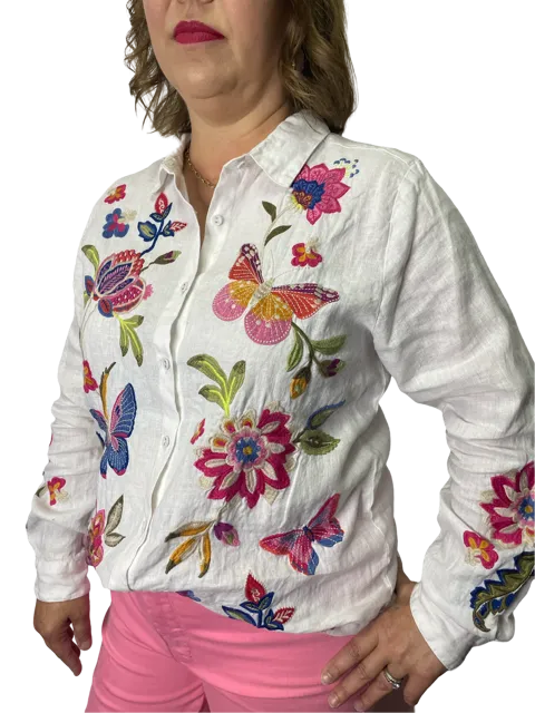Gracey Linen Oversized Shirt