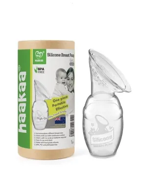 Haakaa Original Silicone Breast Pump 100 ml *NO Suction Bottom* (Min. of 6, multiples of 6)