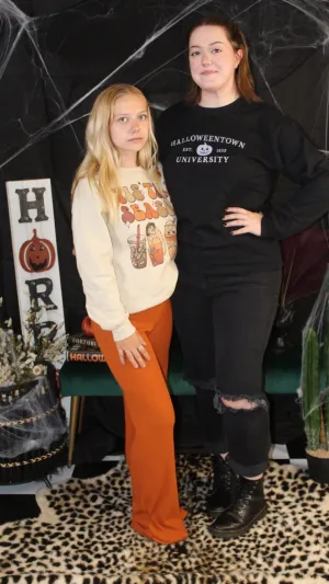 Halloweentown Black Crewneck Sweatshirt